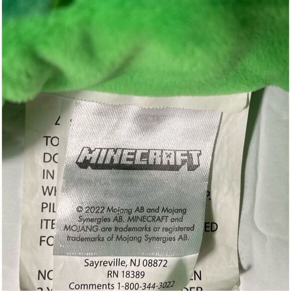 2022 Minecraft Creeper Stuffed Plush Toy 16" 16 inch Pillow Plush - Picture 5 of 5